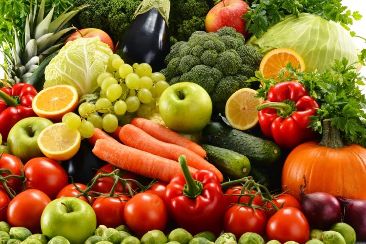 Fruits frais et légumes de saison
